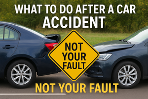 What to Do After a Car Accident That’s Not Your Fault
